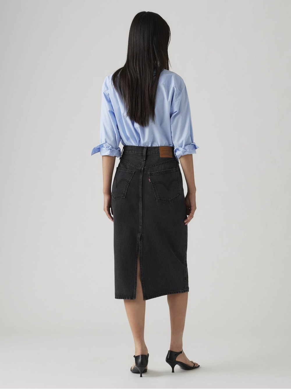 Levi’s HR Back Slit Skirt